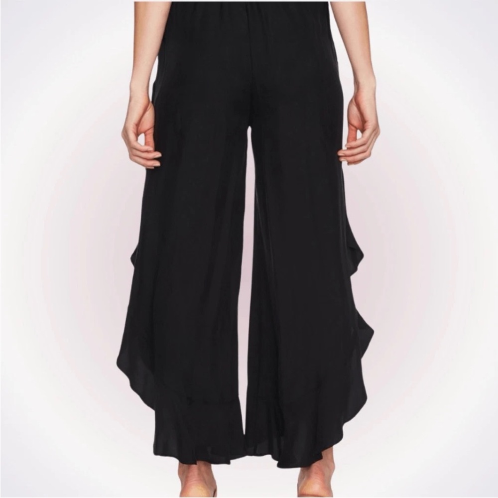 1. State Black Wide Leg Pants Flowing Elegance